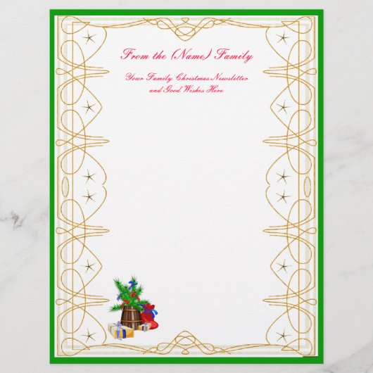 Newsletter der Familie (Vorderseite)