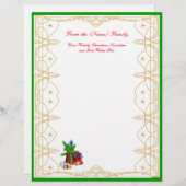 Newsletter der Familie (Vorne/Hinten)