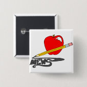 Newsletter der Schule Button (Vorne & Hinten)