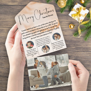 Newsletter der Weihnachtszeitschrift "Watercolor" All In One Einladung