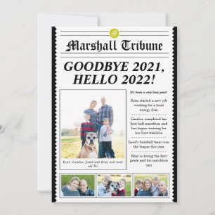 Newsletter der Zeitungsfamilie - Urlaubskarte Feiertagskarte