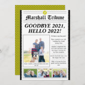 Newsletter der Zeitungsfamilie - Urlaubskarte Feiertagskarte (Vorne/Hinten)