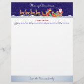 Newsletter "Nacht vor Weihnachten" Briefbogen (Vorderseite)