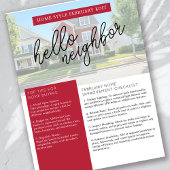 Newsletter "Real Anwesen February" Flyer