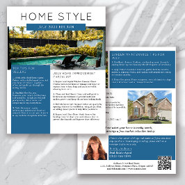 Newsletter "Real Anwesen Juli Werbewirtschaft" Flyer