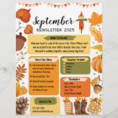 Newsletter September Flyer (Vorne)