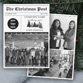 Newsletter Weihnachten Zeitung Business Corporate