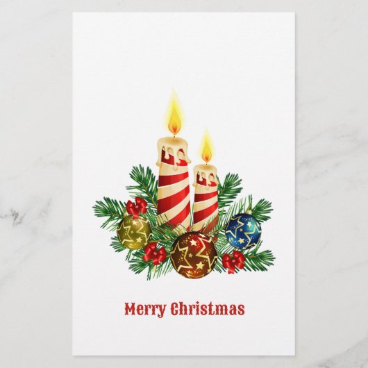 Newsletter "Weihnachtsbaum" Classic Red Green Cust (Rückseite)