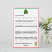 Newsletter "Weihnachtsbaum" Classic Red Green Cust (Stehend Vorderseite)