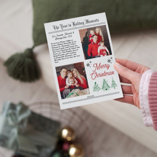 Newsletter Zeitung Foto Weihnachten