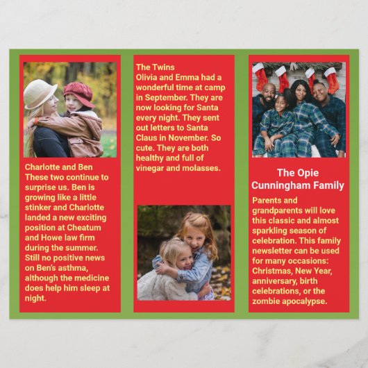 Newsletter zu Weihnachten 🎄 ✨ Foto (Vorderseite)