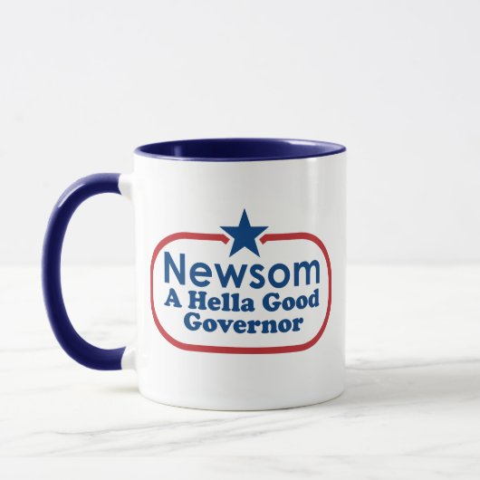 Newsom, ein hella guter Gouverneur Tasse (Links)