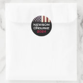 NEWSOME O'Rourke 2024 Americana Kampagne Stickers (Tasche)