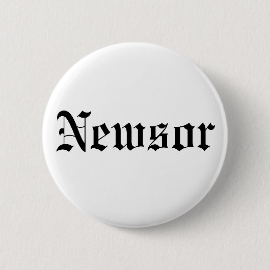 Newsor Button (Vorderseite)