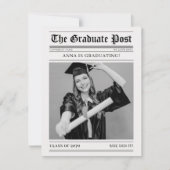 Newspaper 2026 Graduation Photos Save The Date (Vorderseite)