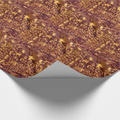 Newspaper Rock Amerikanische Ureinwohner Utah Geschenkpapier (Ecke)