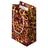 Newspaper Rock Amerikanische Ureinwohner Utah Kleine Geschenktüte (Vorderseite Schrägansicht)