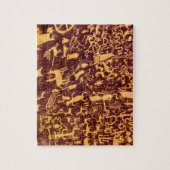 Newspaper Rock Amerikanische Ureinwohner Utah Puzzle (Vertikal)