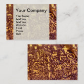 Newspaper Rock Amerikanische Ureinwohner Utah Visitenkarte (Vorne/Hinten)