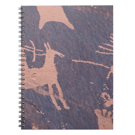 Newspaper Rock, S.P., ABER in der Nähe von Montice Notizblock (Vorderseite)