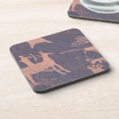 Newspaper Rock, S.P., ABER in der Nähe von Montice Untersetzer (Linke Seite)