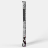 Newspaper Sakura Samsung Case Galaxy Hülle (Rechte Seite)