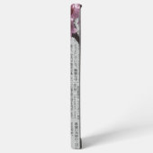 Newspaper Sakura Samsung Case Galaxy Hülle (Linke Seite)