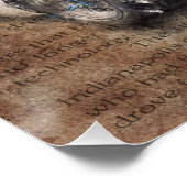 Newspaper Shelby Toyota 2000GT Poster (Ecke)