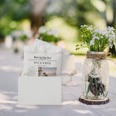 Newspaper Wedding Vielen Dank klassisches Elegant Geschenktütchen