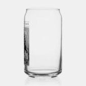 Newspaper What A Year Black White Photo Christmas Dosenglas (Rechts)