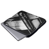 NEWSPAPIERE AUF DER WALL STREET JOURNAL RACK LAPTOPSCHUTZHÜLLE (Vorne Knopf)