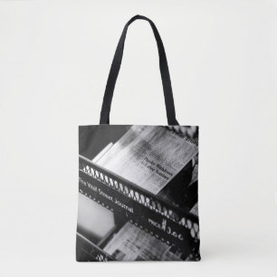 NEWSPAPIERE AUF DER WALL STREET JOURNAL RACK TASCHE