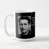 NEWSPEAK UND DIE GEDANKENPOLIZEI (ORWELL) KAFFEETASSE (Links)