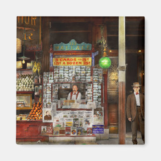 Newsstand - Stehender Raum nur 1908 Magnet