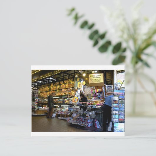 Newstand Postkarte (Stehend Vorderseite)