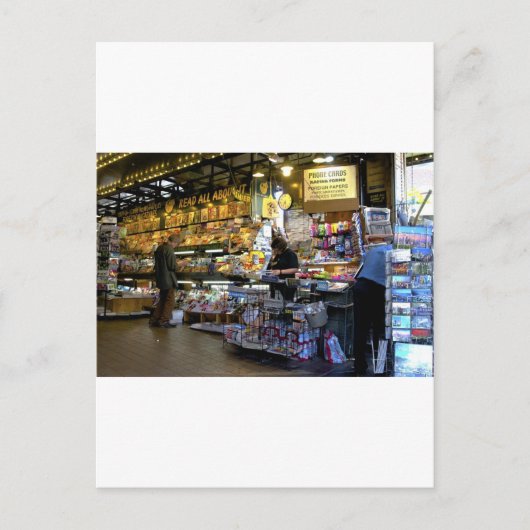 Newstand Postkarte (Vorderseite)