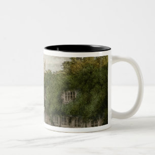 Newstead Abtei, von R. Ackermanns (1764-1834) 'R Zweifarbige Tasse