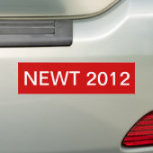 Newt 2012 autoaufkleber (Auf Auto)