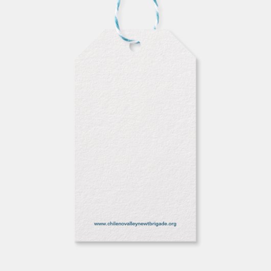 Newt Gift-Tag Geschenkanhänger (Rückseite)