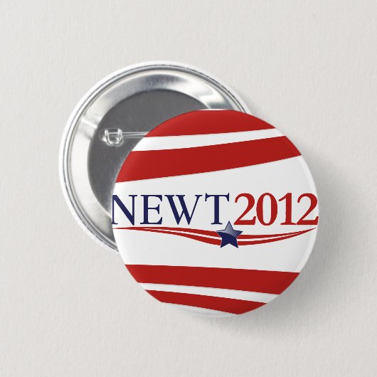Newt Gingrich 2012 Button (Vorne & Hinten)
