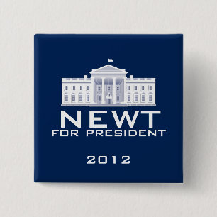 Newt Gingrich 2012 Button