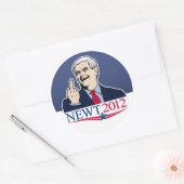 Newt Gingrich 2012 Gag Sticker Set (Umschlag)