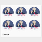 Newt Gingrich 2012 Gag Sticker Set (Blatt)