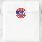 NEWT Gingrich 2012 Runder Aufkleber (Tasche)