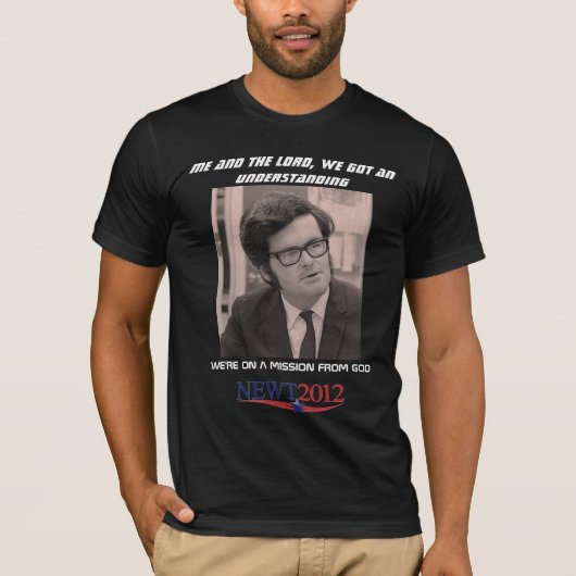 Newt Gingrich 2012 T-Shirt (Vorderseite)