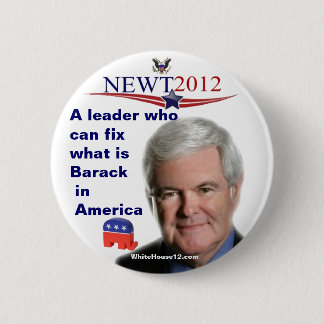 Newt Gingrich..... Festlegung, was Barack ist Button