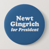 NEWT GINGRICH FÜR PRÄSIDENT 2 BUTTON (Vorderseite)