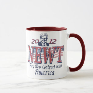 Newt Gingrich für Präsidenten 2012 Gang Tasse