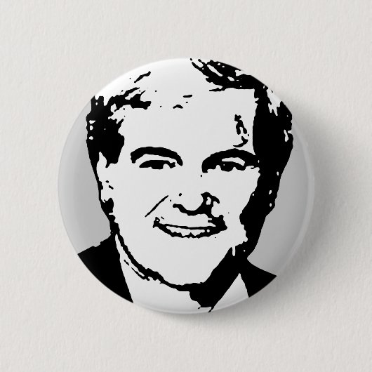 Newt Gingrich Gear Button (Vorderseite)