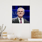 Newt Gingrich Poster (Küche)